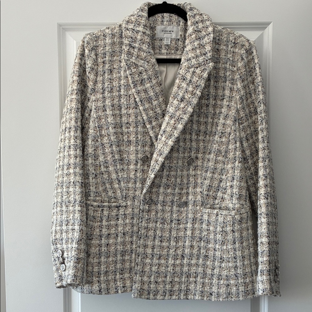 NWOT Ever New Size 10 Marla Boucle Tweed Blazer - Picture 2 of 9